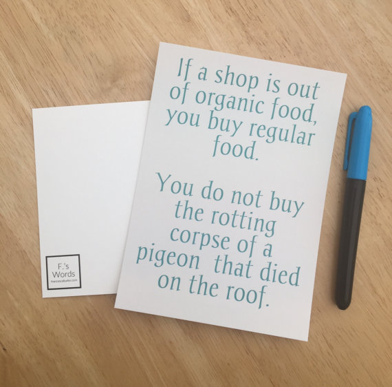 Don't Vote Trump print by Francesca's Words